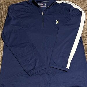 Ralph Lauren RLX Navy Pullover with white Accents